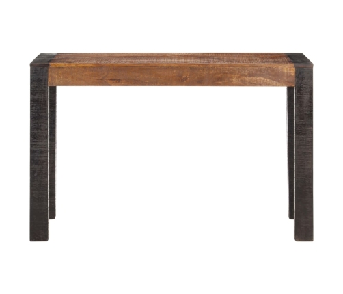 Mesa de comedor madera maciza de mango rugosa 120x60x76 cm