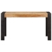 Mesa de comedor madera maciza de mango en bruto 140x70x76 cm