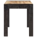 Mesa de comedor madera maciza de mango en bruto 140x70x76 cm