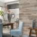 WallArt Tablones aspecto madera de roble Barnwood blanco lavado