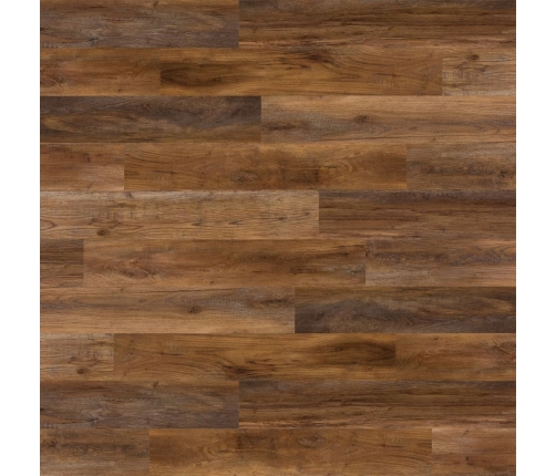 WallArt Tablones aspecto madera de roble Barnwood marrón oscuro