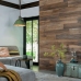 WallArt Tablones aspecto madera de roble Barnwood marrón oscuro