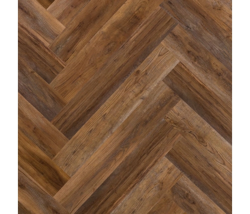 WallArt Tablones aspecto madera de roble Barnwood marrón oscuro