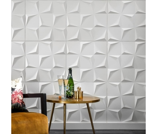 WallArt Paneles de pared Beau 12 uds GA-WA28