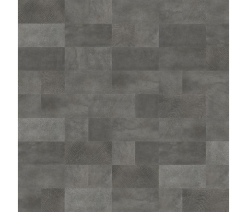 WallArt Paneles de pared de cuero Bowen gris sombra 32 piezas