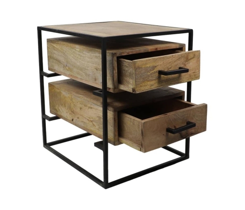 HSM Collection Mesa de centro Blackwell 40x45x50 cm