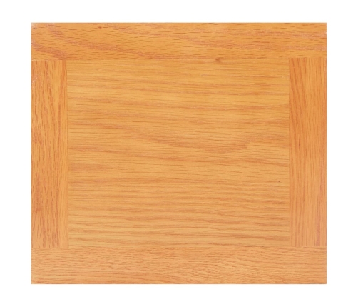 Mesa auxiliar de madera maciza de roble 27x24x55 cm