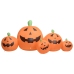 Familia de calabaza inflable de Halloween con LED 1,8 m