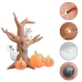 Árbol fantasma inflable de Halloween con calabazas 6 LEDs 2,6 m