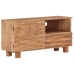 Mueble de TV de madera maciza de mango 90x30x45 cm