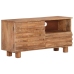 Mueble de TV de madera maciza de mango 90x30x45 cm