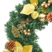 Guirnalda de Navidad con luces LED PVC verde 2,7 m