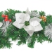 Guirnalda de Navidad con luces LED PVC verde 2,7 m