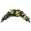 Arco de Navidad con luces LED verde 90 cm PVC