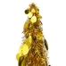 Árbol de Navidad artificial emergente PET dorado 150 cm