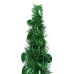 Árbol de Navidad artificial emergente PET verde 120 cm