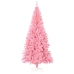 Árbol de Navidad artificial con soporte PVC rosa 180 cm