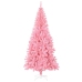 Árbol de Navidad artificial con soporte PVC rosa 210 cm