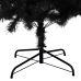 Árbol de Navidad artificial con soporte PVC negro 180 cm