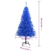 Árbol de Navidad artificial con soporte PVC azul 150 cm