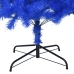 Árbol de Navidad artificial con soporte PVC azul 180 cm