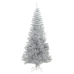 Árbol de Navidad artificial con soporte plateado PET 180 cm