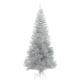 Árbol de Navidad artificial con soporte plateado PET 210 cm