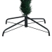 Árbol de Navidad artificial y soporte verde fibra óptica 120 cm