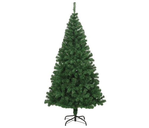 Árbol de Navidad artificial con ramas gruesas PVC verde 180 cm