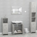 Conjunto de muebles de baño madera contrachapada gris hormigón