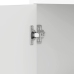 Armario de baño madera contrachapada blanco 30x30x183,5 cm