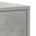 Armario baño madera contrachapada gris hormigón 30x30x183,5 cm