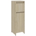 Armario de baño madera contrachapada color roble 30x30x95 cm