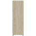 Armario de baño madera contrachapada color roble 30x30x95 cm