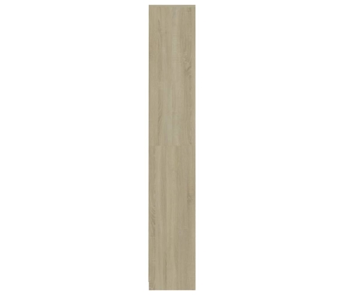 Armario de baño madera contrachapada color roble 30x30x183,5 cm