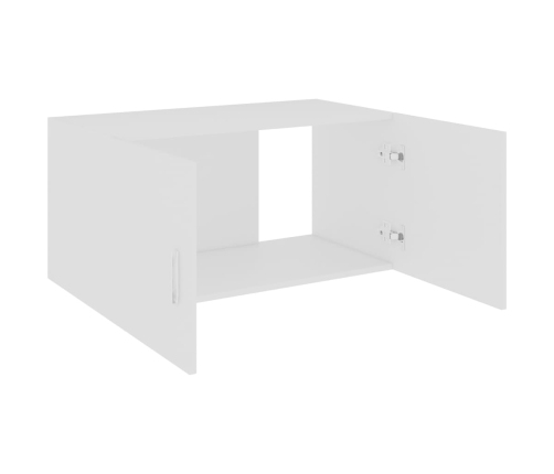 vidaXL Armario de pared madera contrachapada blanco 80x39x40 cm