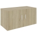 Armario de pared madera ingeniería roble Sonoma 80x39x40 cm