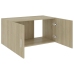 Armario de pared madera ingeniería roble Sonoma 80x39x40 cm