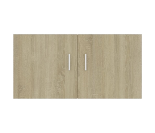 Armario de pared madera ingeniería roble Sonoma 80x39x40 cm