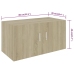 Armario de pared madera ingeniería roble Sonoma 80x39x40 cm