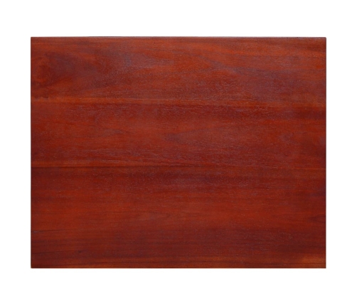 Cajonera clásica madera de caoba maciza marrón 45x35x100 cm