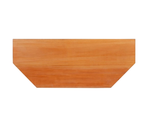 Mueble para TV de madera maciza de caoba 100x40x45 cm