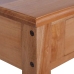 Mesa consola de madera maciza de caoba 120x30x75 cm