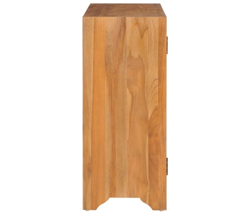 Armario de madera maciza de teca 70x30x70 cm