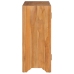 Armario de madera maciza de teca 70x30x70 cm