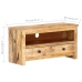 Mueble para TV de madera maciza de mango rugosa 79x30x40 cm