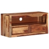 Mueble para TV de madera maciza de sheesham 88x30x40 cm