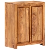 Aparador de madera maciza 60x33x75 cm