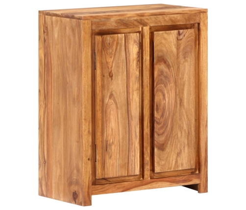 Aparador de madera maciza 60x33x75 cm