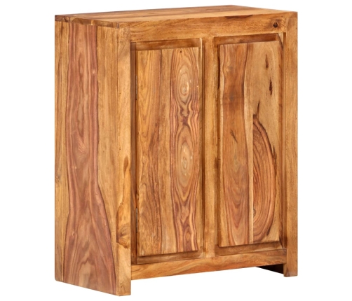 Aparador de madera maciza 60x33x75 cm